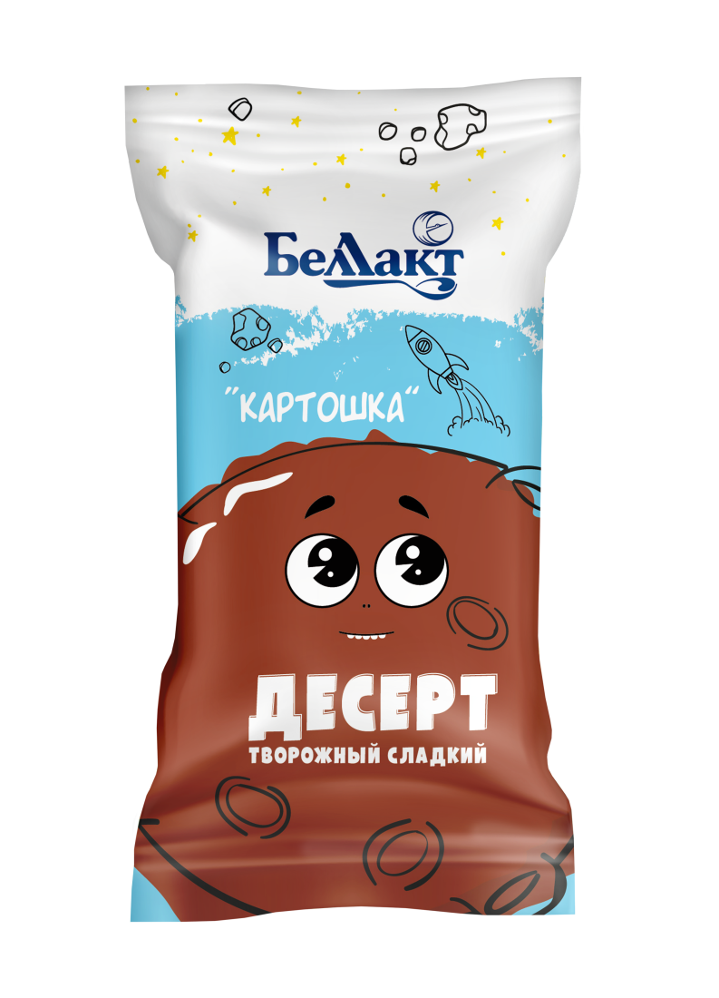 Десерт творожный "Картошка" 